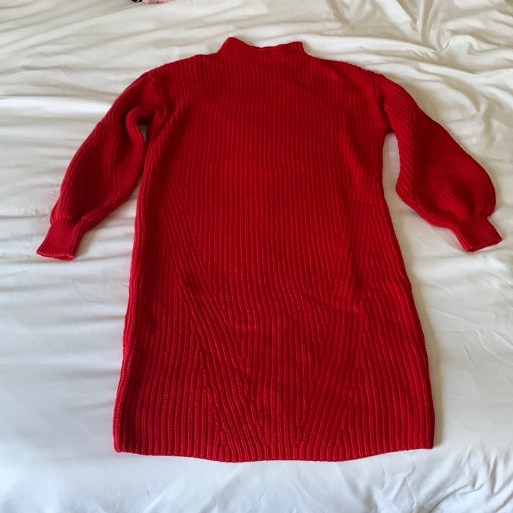 Style & Co, Medium, Red Sweater Dress, Never worn